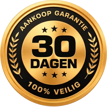 Zegel voor 30 dagen onvoorwaardelijke garantie